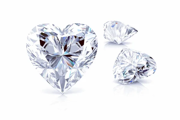 Diamant Pärla Render Högupplöst Bild — Stockfoto