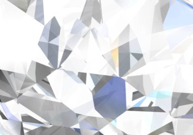 Realistic diamond texture close up, Design wallpaper. 3D rendering