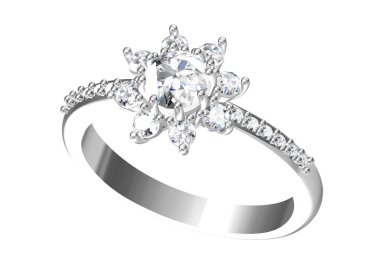 Alyans 3B görüntüleme (yüksek çözünürlüklü 3B resim)