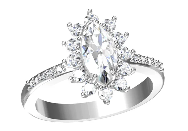 Beauty Wedding Ring High Resolution Image — Stock Photo, Image