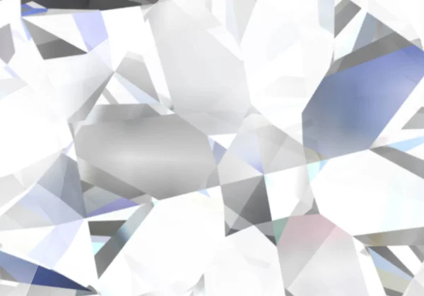 Realistic Diamond Texture Close Illustration — Stock Photo, Image