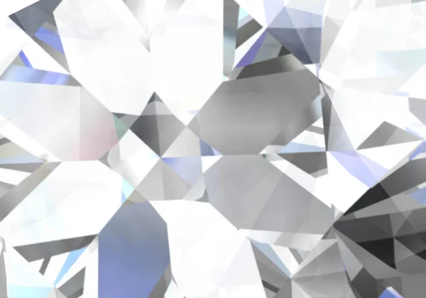 Realistische Diamant Textuur Dicht Omhoog Illustratie — Stockfoto