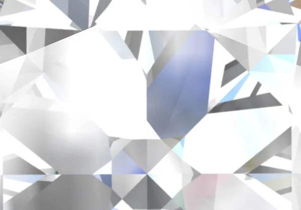 Realistic Diamond Texture Close Illustration — Stock Photo, Image