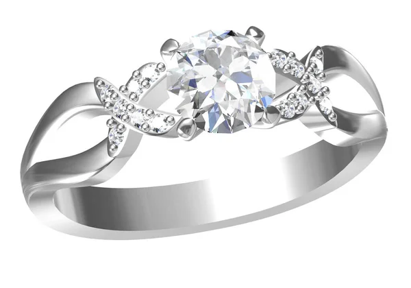 Beauty Wedding Ring High Resolution Image — Stock Photo, Image