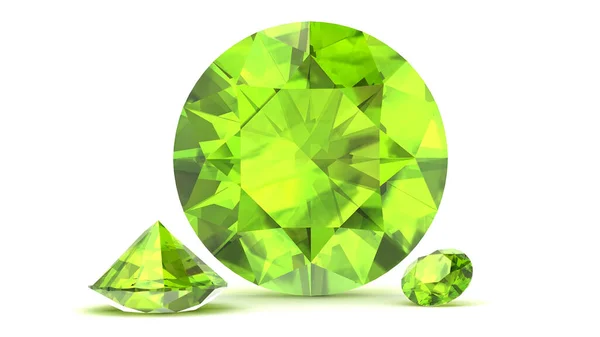 Emerald Latar Belakang Putih Gambar Beresolusi Tinggi Stok Gambar Bebas Royalti
