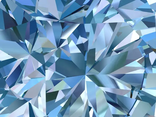 Ρεαλιστική Διαμαντένια Υφή Από Κοντά Τρισδιάστατη Απεικόνιση Τρισδιάστατη Εικόνα Υψηλής — Φωτογραφία Αρχείου