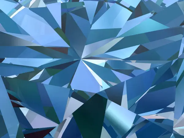 逼真的钻石质感 3D图解 高分辨率3D图像 图库图片