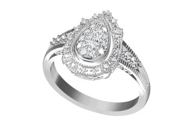 Beyaz arka plan .3d işleme olarak ara