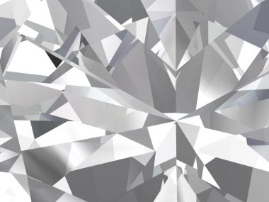 Gerçekçi elmas dokusu, 3 boyutlu illüstrasyon. (yüksek çözünürlüklü 3B resim)