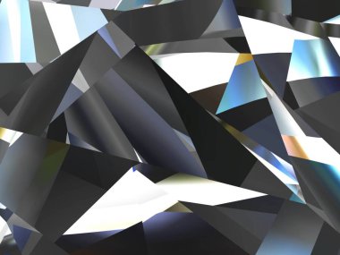 Gerçekçi elmas dokusu, 3 boyutlu illüstrasyon. (yüksek çözünürlüklü 3B resim)