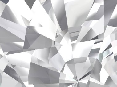 Gerçekçi elmas dokusu, 3 boyutlu illüstrasyon. (yüksek çözünürlüklü 3B resim)