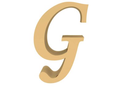 Altın 3D yazı tipi. Metalik altın harfler, lüks yazı tipi ve gölgeli altın alfabe.