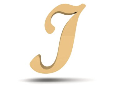 Altın 3D yazı tipi. Metalik altın harfler, lüks yazı tipi ve gölgeli altın alfabe.