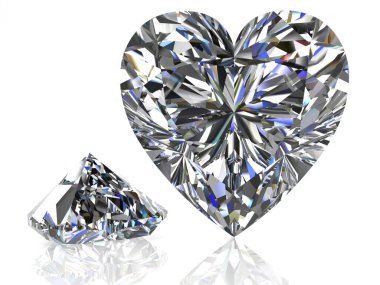 Gerçekçi elmas dokusu, yakın plan, 3 boyutlu görüntüleme. (yüksek çözünürlüklü 3B resim)