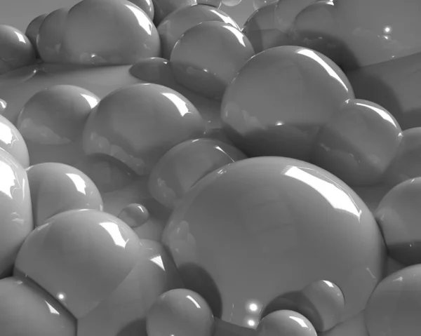 Burbujas Brillantes Grises Textura Ilustración —  Fotos de Stock