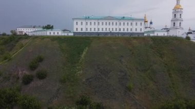Tobolsk Kremlin 'in üst görünümü.