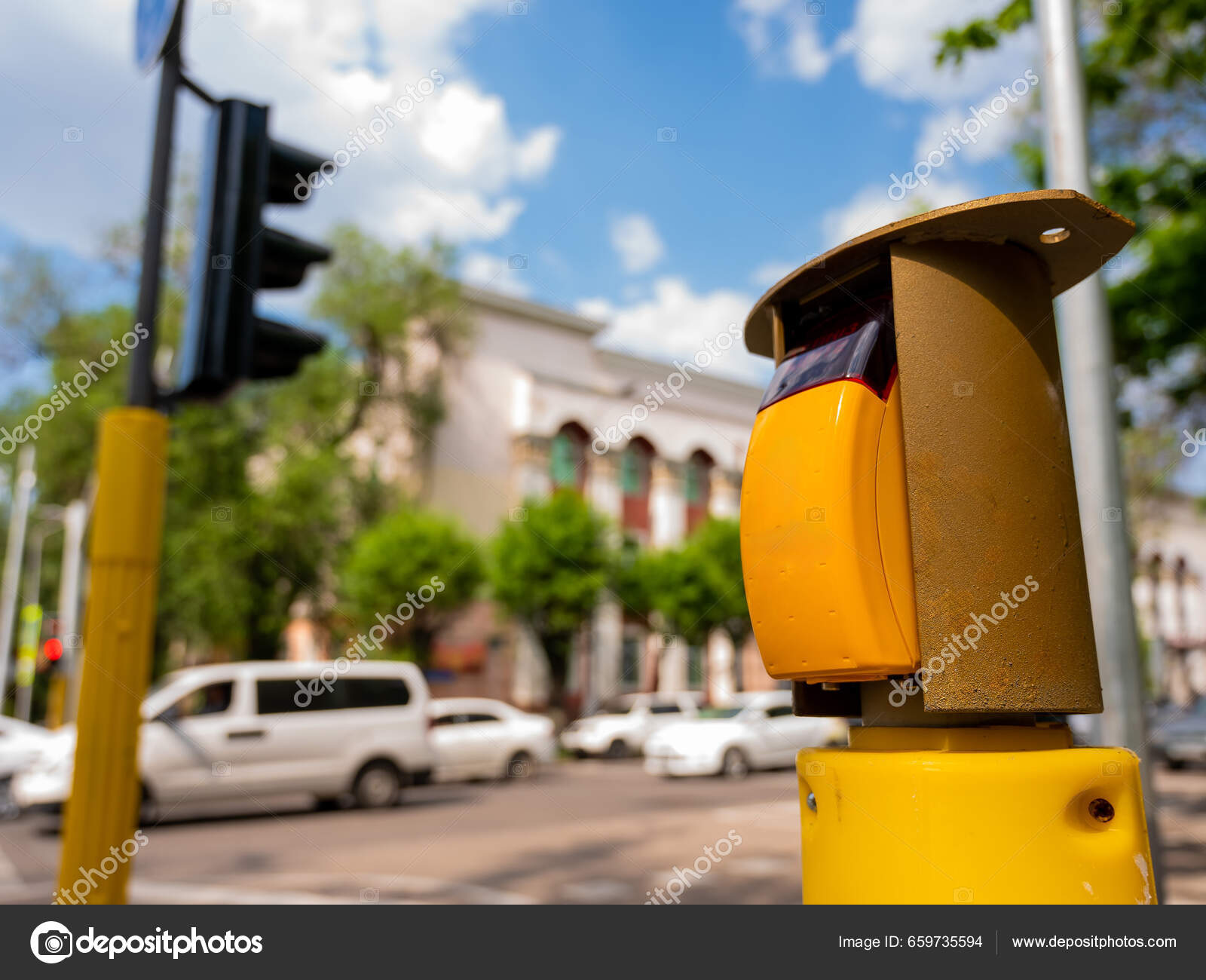 traffic light pedestrian button