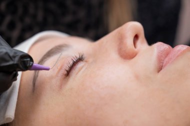 Salonda Profesyonel Kirpik Uzatma Uygulama Süreci