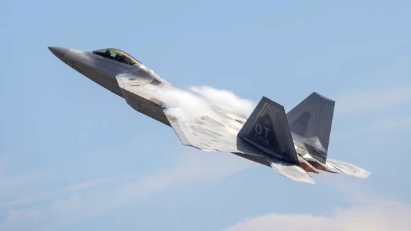 San Diego California Estados Unidos 2022 Air Force Raptor Demo — Foto de Stock