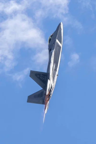 San Diego California United States 2022 Air Force Raptor Demo — Stock Photo, Image