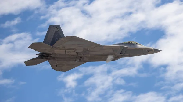 San Diego Califórnia Estados Unidos 2022 Air Force Raptor Demo Fotografia De Stock