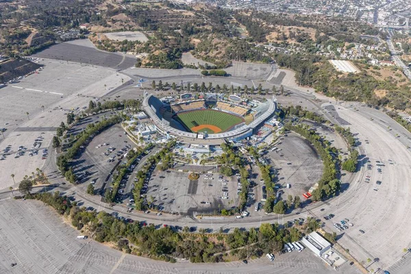 Vue Aérienne Stade Dodger Los Angeles — Photo