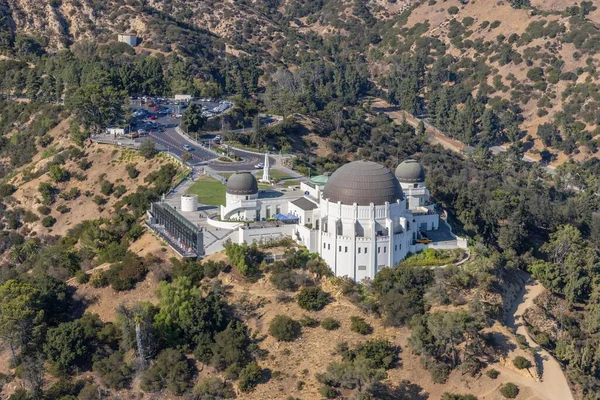 Vista Aérea Del Observatorio Griffith Los Ángeles —  Fotos de Stock