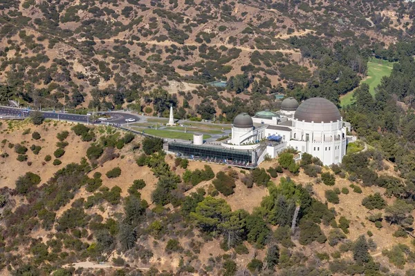 Vista Aérea Del Observatorio Griffith Los Ángeles —  Fotos de Stock