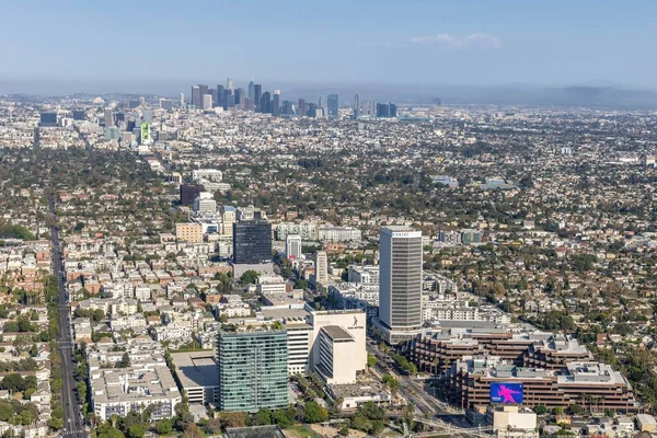 Αεροφωτογραφία Του Westwood Στο Λος Άντζελες — Φωτογραφία Αρχείου