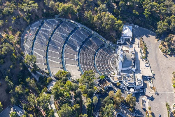 Vista Aérea Hollywood Bowl Los Angeles — Fotografia de Stock
