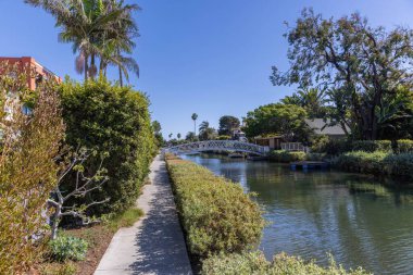 Los Angeles, Kaliforniya, ABD - 27 Eylül - Venedik Kanalları