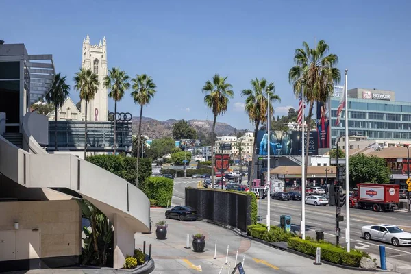 Los Angeles Kaliforniya Abd Eylül Hollywood Daki Star Alley Manzarası — Stok fotoğraf