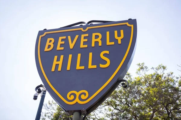 Los Angeles Kalifornia Usa Szeptember Beverly Hills Látképe — Stock Fotó
