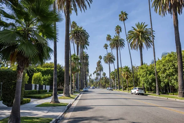 Los Angeles Kalifornia Usa Szeptember Beverly Hills Látképe — Stock Fotó