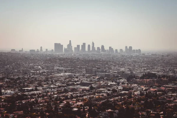Los Angeles Kaliforniya Abd Eylül Los Angeles Şehir Merkezi Manzarası — Stok fotoğraf