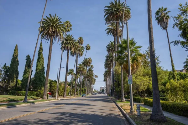 Los Ángeles California Septiembre Vista Beverly Hills Imagen de archivo