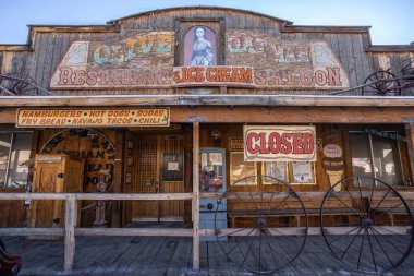 Oatman, Arizona, ABD - 8 Eylül - Oatman 'ın Eski Evi