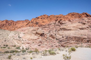 Red Rock Canyon, Nevada, ABD - 9 Eylül - Red Rock Canyon Ulusal Parkı