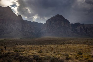 Red Rock Canyon, Nevada, ABD - 9 Eylül - Red Rock Canyon Ulusal Parkı