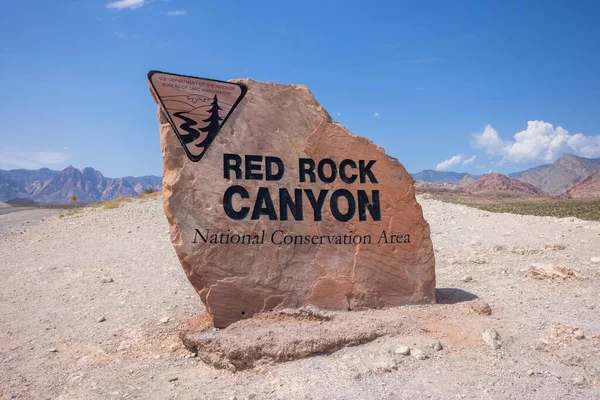 stock image Red Rock Canyon, Nevada, USA - September 9 - view of Red Rock Canyon National Park