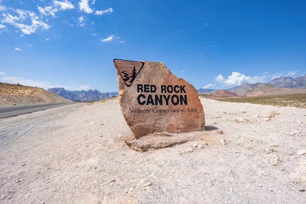 stock image Red Rock Canyon, Nevada, USA - September 9 - view of Red Rock Canyon National Park