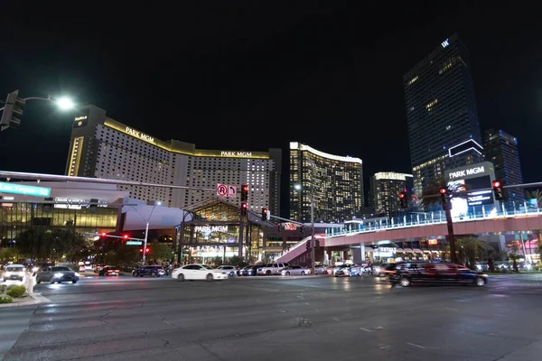 Las Vegas Nevada Usa Września Widok Budynków Strip Las Vegas — Zdjęcie stockowe