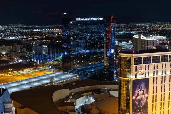 Las Vegas Nevada Sua Septembrie Vedere Clădirile Strip Din Las — Fotografie, imagine de stoc