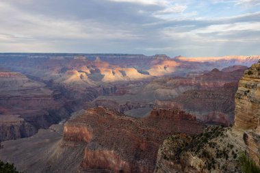 Büyük Kanyon Ulusal Parkı, Arizona, ABD - 11 Eylül - Büyük Kanyon manzarası
