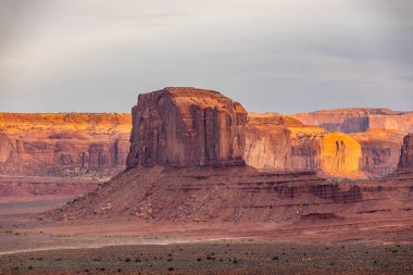 Monument Valley, Arizona, ABD - 12 Eylül - Anıt Vadisi manzarası