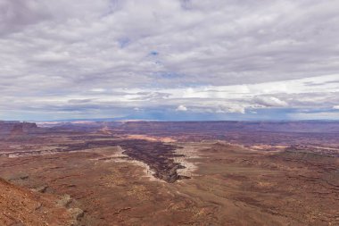 Canyonlands, Utah, USA - September 13 - view of the Canyonlands Landscape