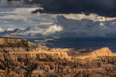 Bryce Canyon, Utah, USA - September 15 - view of the Bryce Canyon Landscape