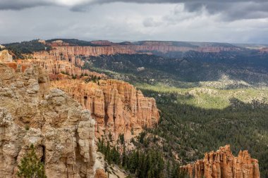 Bryce Canyon, Utah, USA - September 15 - view of the Bryce Canyon Landscape