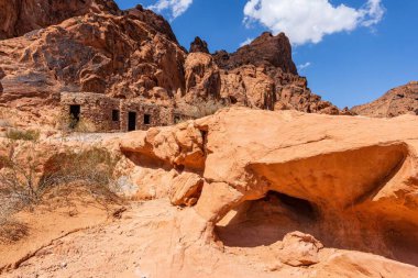Valley Of Fire, Nevada, USA - September 16 - view of the Valley of Fire landscape