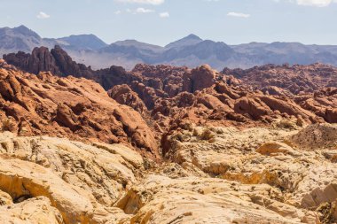 Valley Of Fire, Nevada, USA - September 16 - view of the Valley of Fire landscape